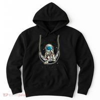 Astronaut In The Moon Hoodie thumb 0
