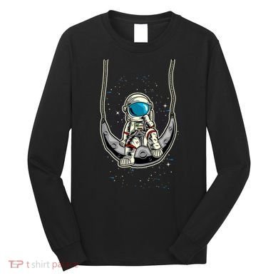 Astronaut In The Moon Long Sleeve Shirt