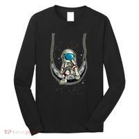 Astronaut In The Moon Long Sleeve Shirt thumb 0