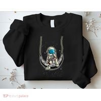 Astronaut In The Moon Sweatshirt thumb 2
