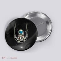 Astronaut In The Moon Button thumb 0