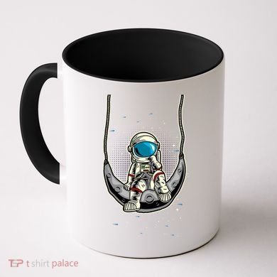 Astronaut In The Moon Coffee Mug