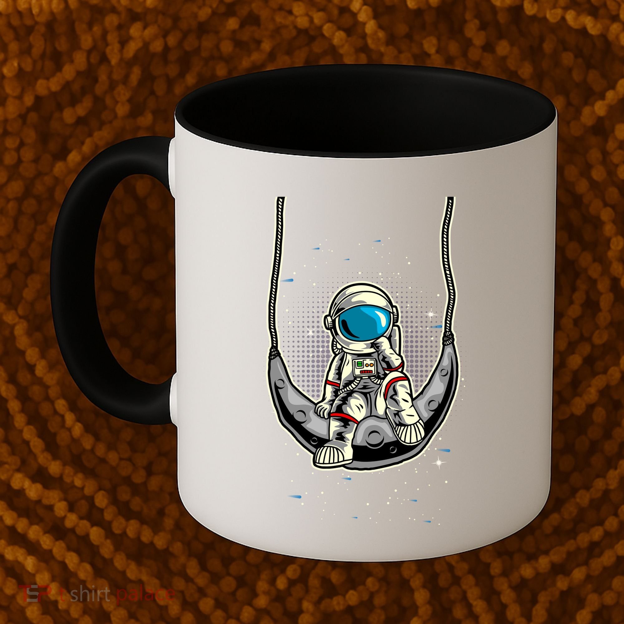 Astronaut In The Moon Coffee Mug