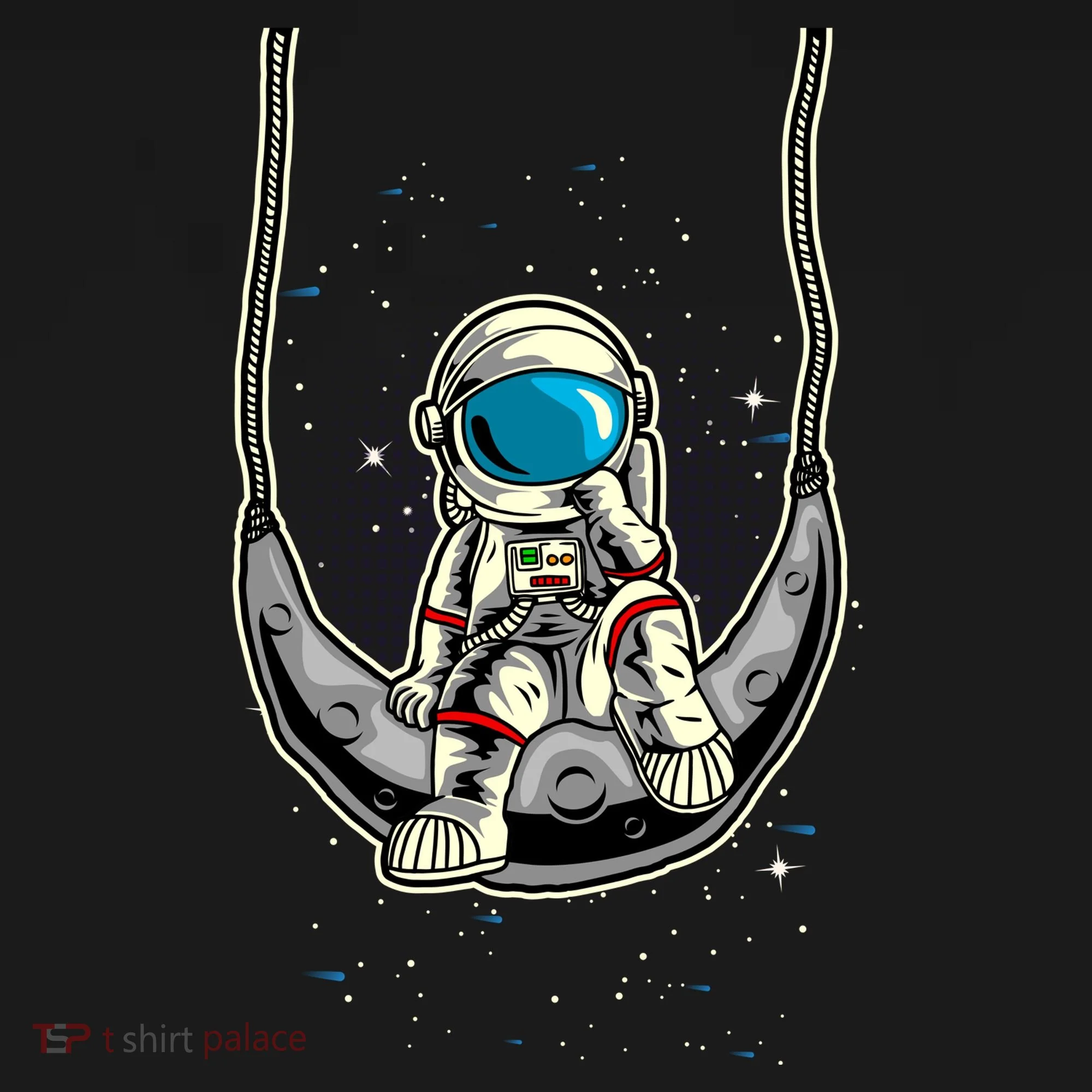 Astronaut In The Moon Women's Hoodie