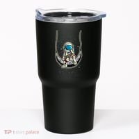 Astronaut In The Moon Tumbler thumb 0