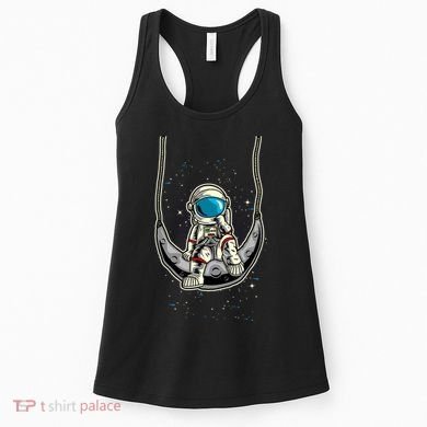 Astronaut In The Moon Women's Tank Top
