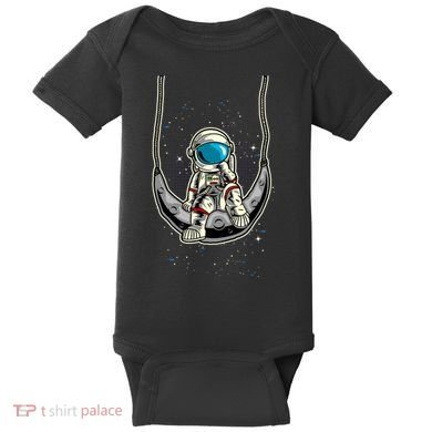 Astronaut In The Moon Baby Bodysuit