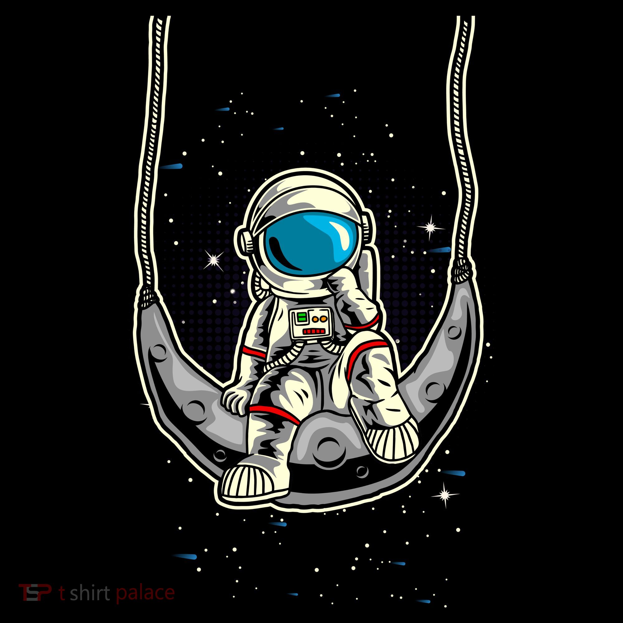 Astronaut In The Moon Baby Bodysuit