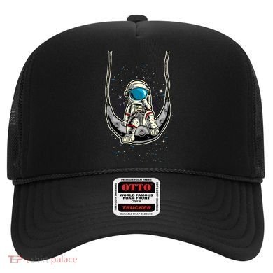 Astronaut In The Moon Hat