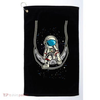 Astronaut In The Moon Golf Towel