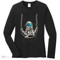 Astronaut In The Moon Women's Long Sleeve Shirt thumb 0