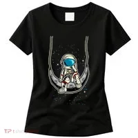 Astronaut In The Moon Women's T-Shirt thumb 0