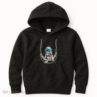 Astronaut In The Moon Kids Hoodie thumb 0
