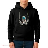 Astronaut In The Moon Kids Hoodie thumb 4