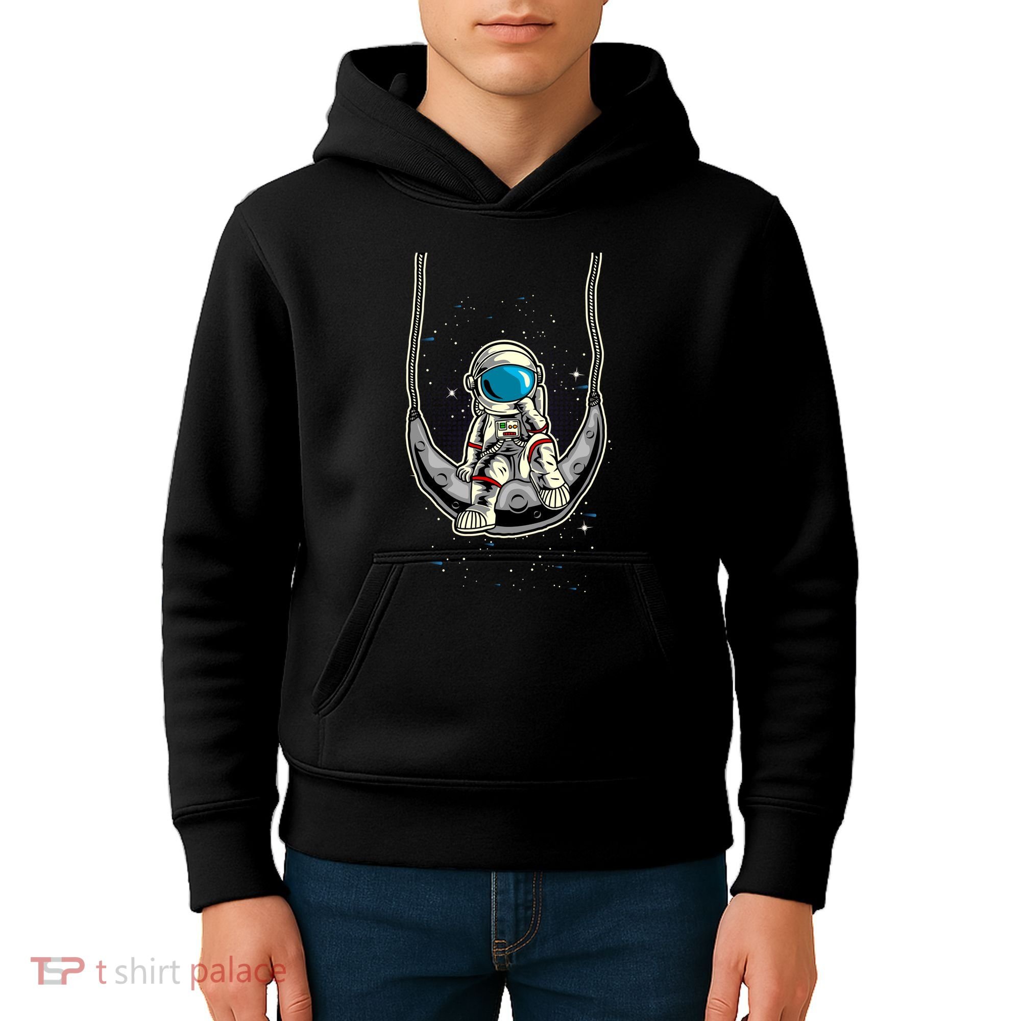 Astronaut In The Moon Kids Hoodie