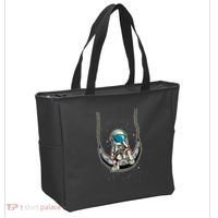 Astronaut In The Moon Tote Bag thumb 2