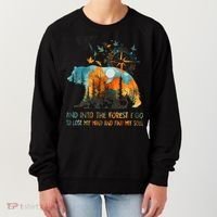 And Into The Forest I Go To Lose My Mind Camping Women's Sweatshirt thumb 0