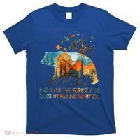 And Into The Forest I Go To Lose My Mind Camping T-Shirt thumb 0