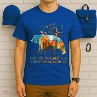 And Into The Forest I Go To Lose My Mind Camping T-Shirt thumb 6