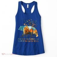 And Into The Forest I Go To Lose My Mind Camping Women's Tank Top thumb 0