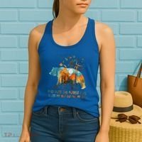 And Into The Forest I Go To Lose My Mind Camping Women's Tank Top thumb 2