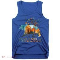 And Into The Forest I Go To Lose My Mind Camping Tank Top thumb 0