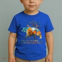 And Into The Forest I Go To Lose My Mind Camping Toddler T-Shirt thumb 2