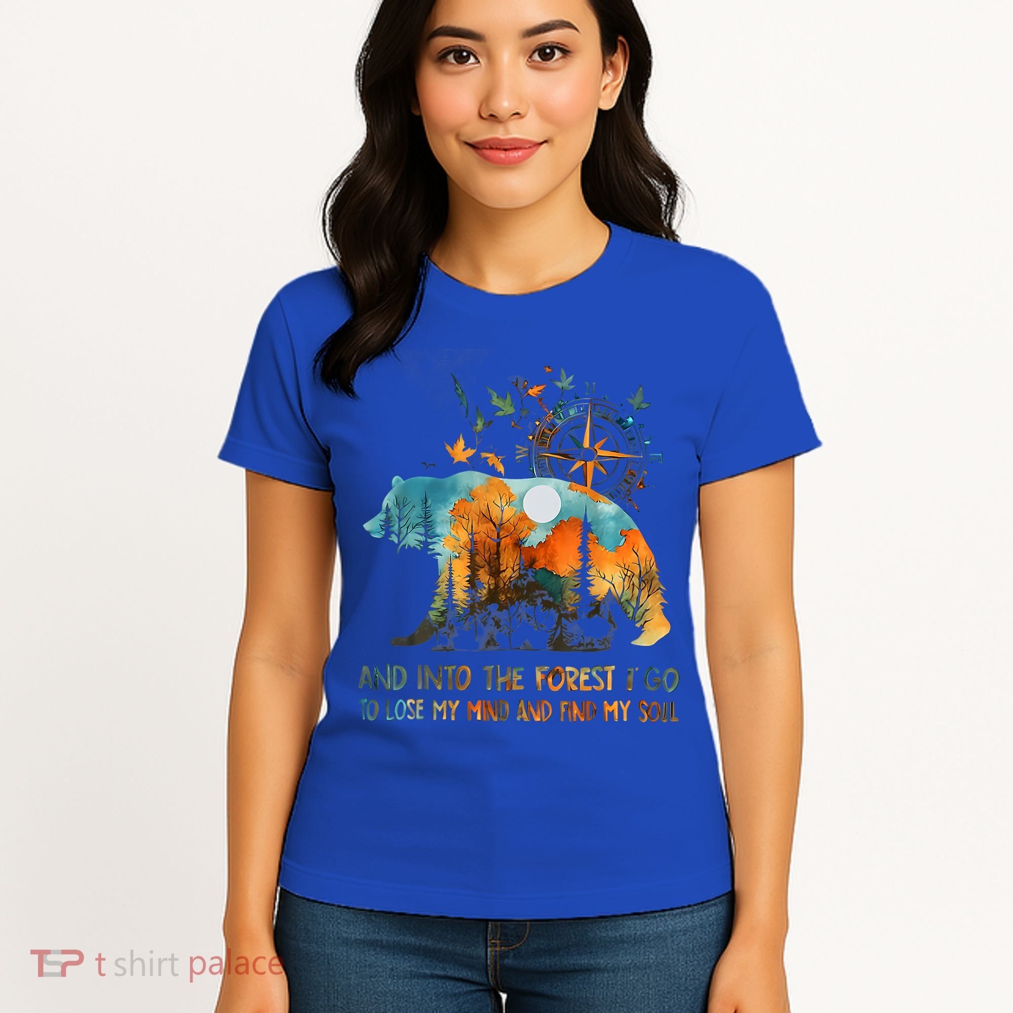 And Into The Forest I Go To Lose My Mind Camping Women's T-Shirt