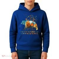 And Into The Forest I Go To Lose My Mind Camping Kids Hoodie thumb 4