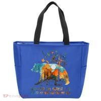 And Into The Forest I Go To Lose My Mind Camping Tote Bag thumb 0