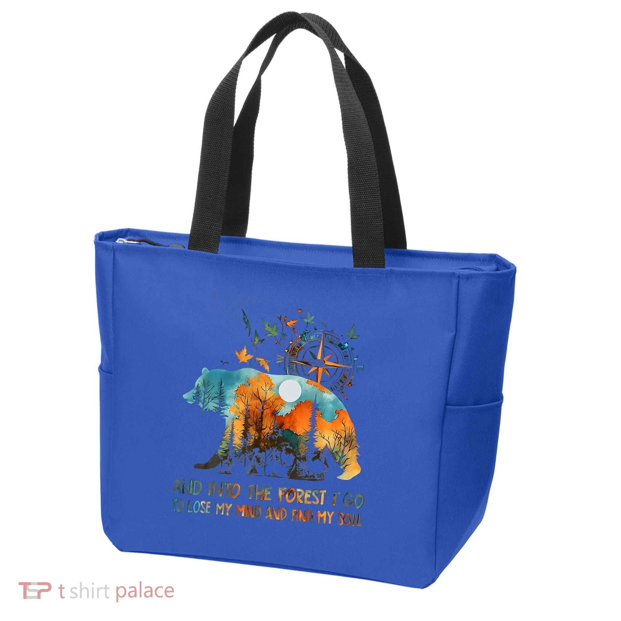 And Into The Forest I Go To Lose My Mind Camping Tote Bag