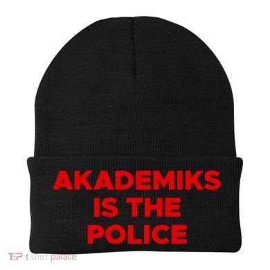 Akademiks Is The P.O.L.I.C.E Beanie