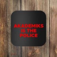 Akademiks Is The P.O.L.I.C.E Coaster thumb 0