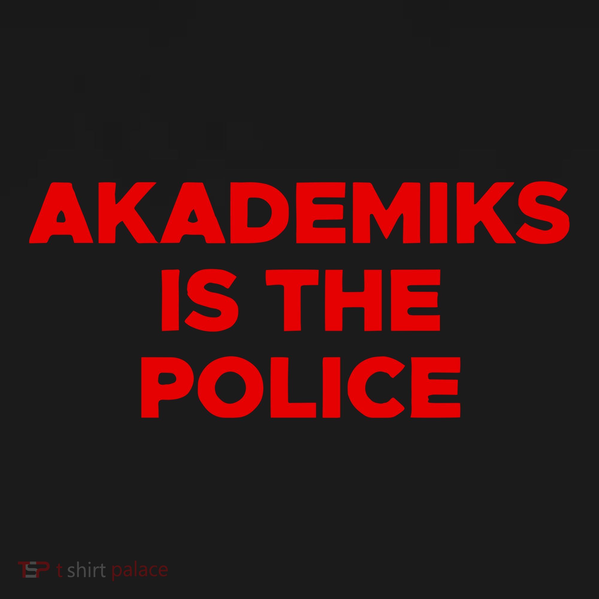 Akademiks Is The P.O.L.I.C.E Mousepad