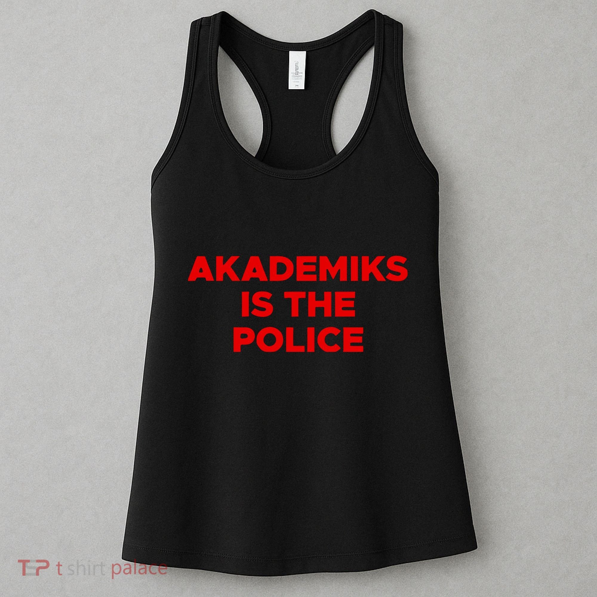 Akademiks Is The P.O.L.I.C.E Women's Tank Top