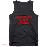 Akademiks Is The P.O.L.I.C.E Tank Top thumb 0