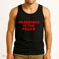 Akademiks Is The P.O.L.I.C.E Tank Top thumb 3