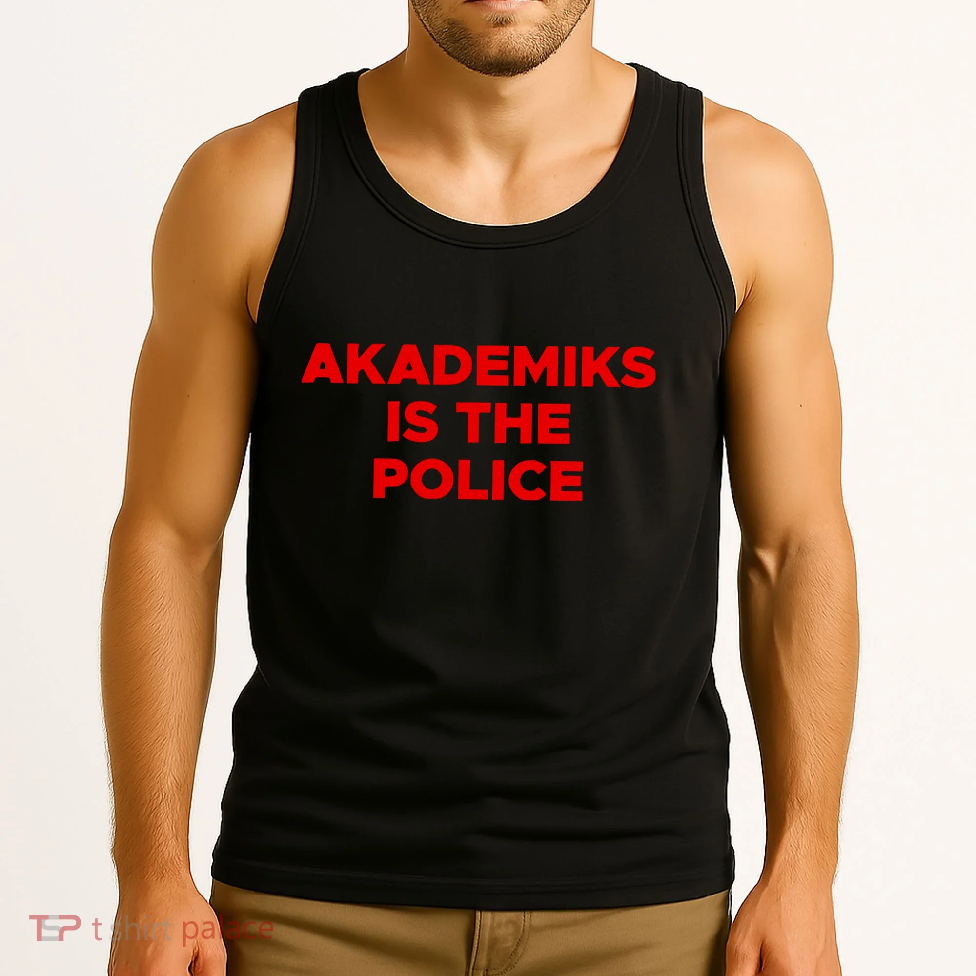 Akademiks Is The P.O.L.I.C.E Tank Top