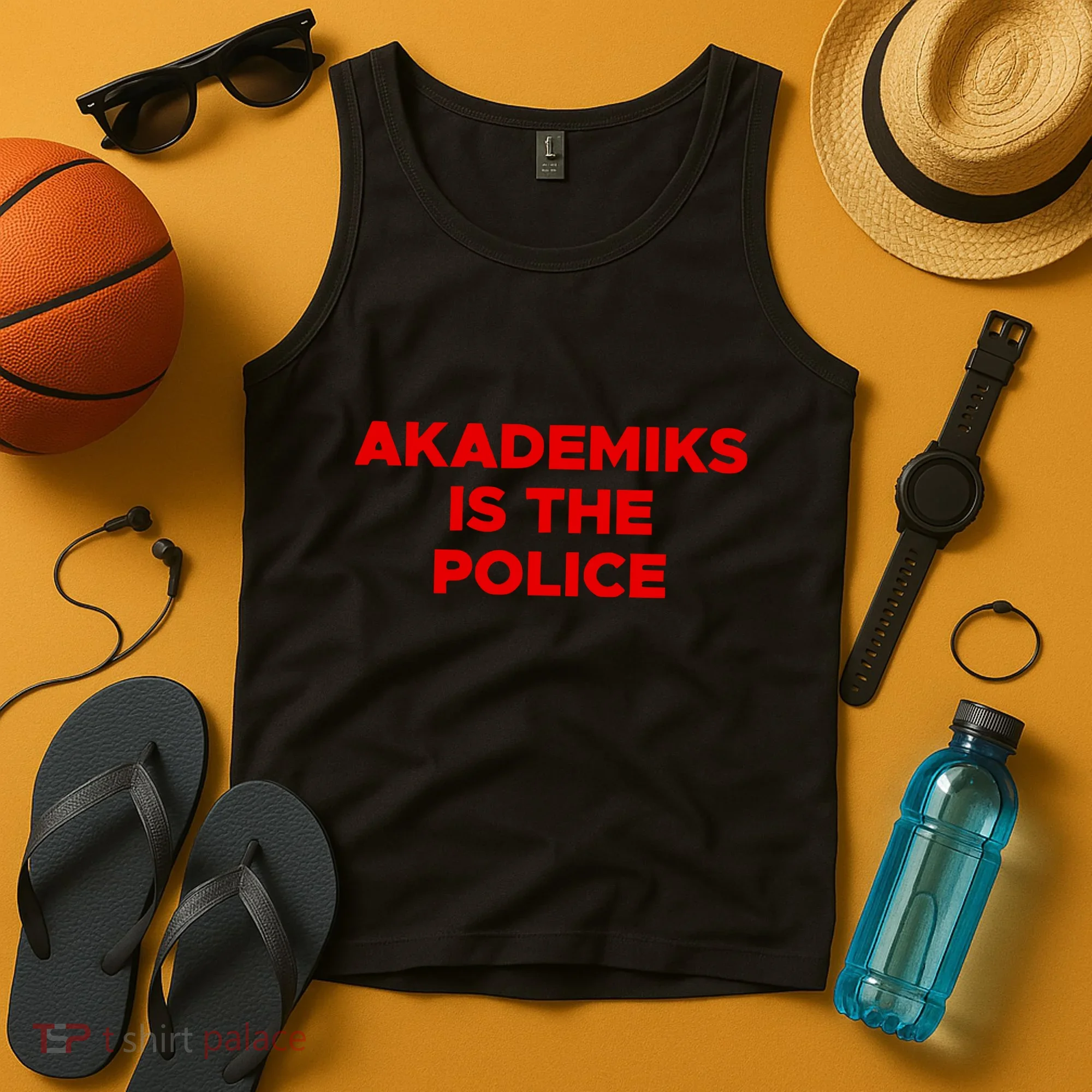 Akademiks Is The P.O.L.I.C.E Tank Top