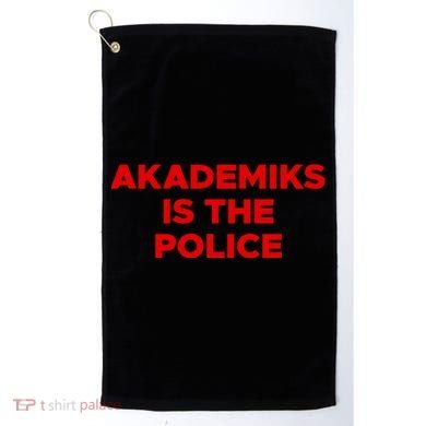 Akademiks Is The P.O.L.I.C.E Golf Towel