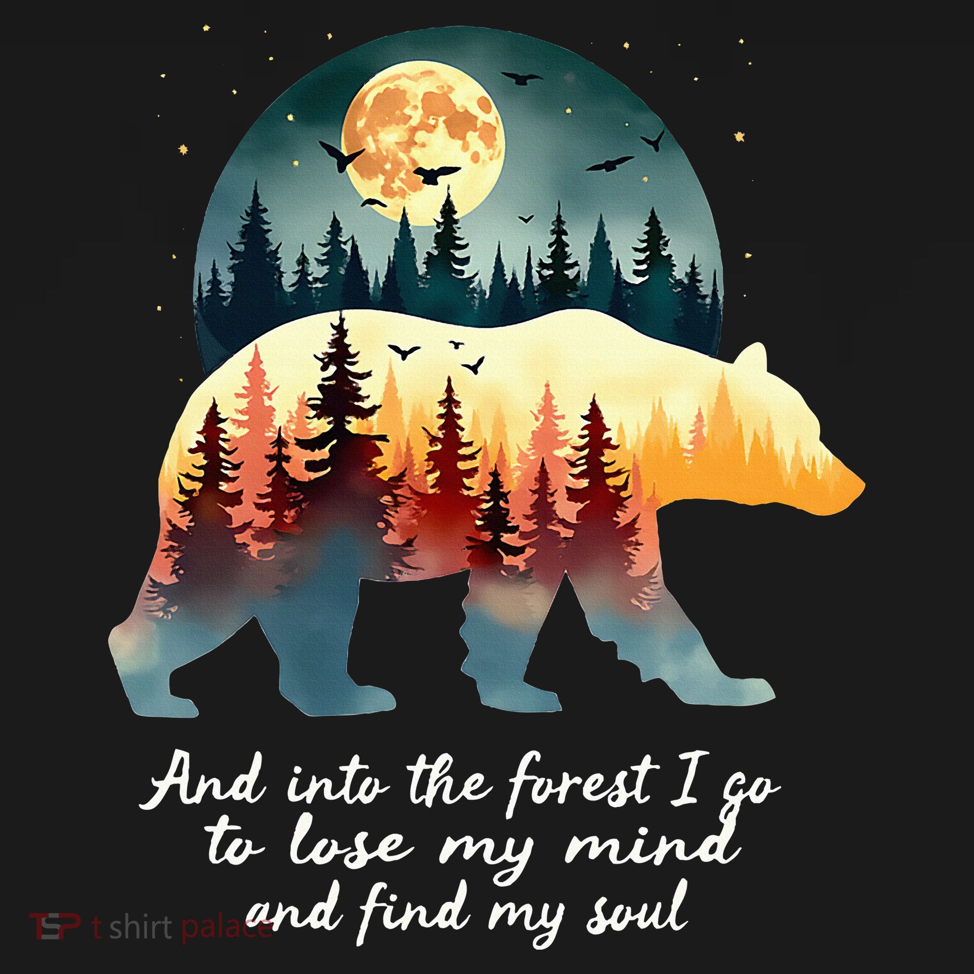 And Into The Forest I Go To Lose My Mind And Find My Soul Women's Hoodie