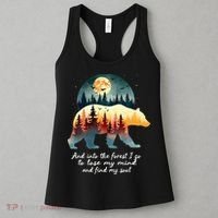 And Into The Forest I Go To Lose My Mind And Find My Soul Women's Tank Top thumb 3