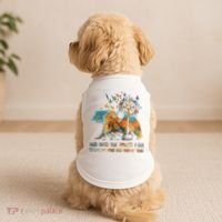 And Into The Forest I Go To Lose My Mind Camping Bear Doggie Tank thumb 2