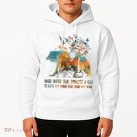 And Into The Forest I Go To Lose My Mind Camping Bear Hoodie thumb 2