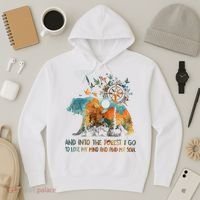 And Into The Forest I Go To Lose My Mind Camping Bear Hoodie thumb 3