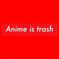 Anime Is Trash Graphic Sarcastic Meme For Gamers Santa Hat thumb 1
