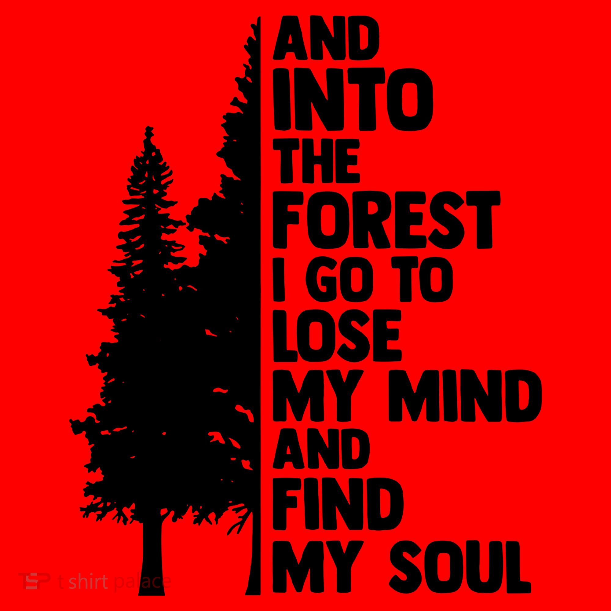 And Into The Forest I Go To Lose My Mind And Find My Soul Santa Hat