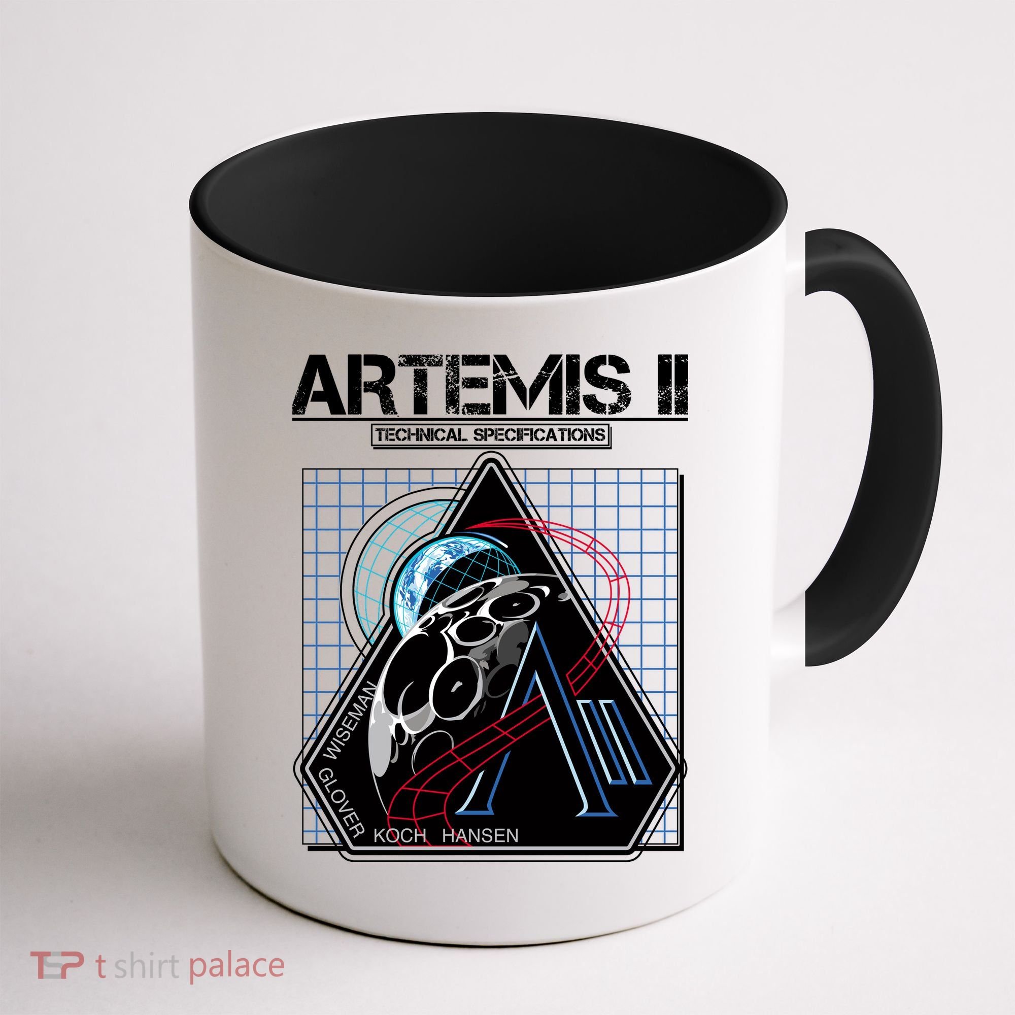 Artemis II Technical Specifications Coffee Mug