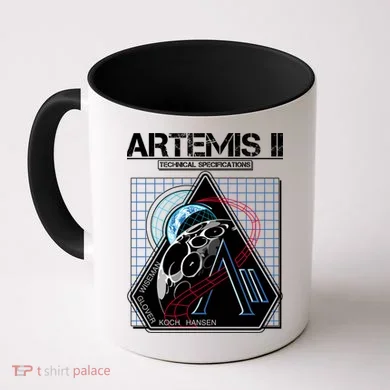 Artemis II Technical Specifications Coffee Mug