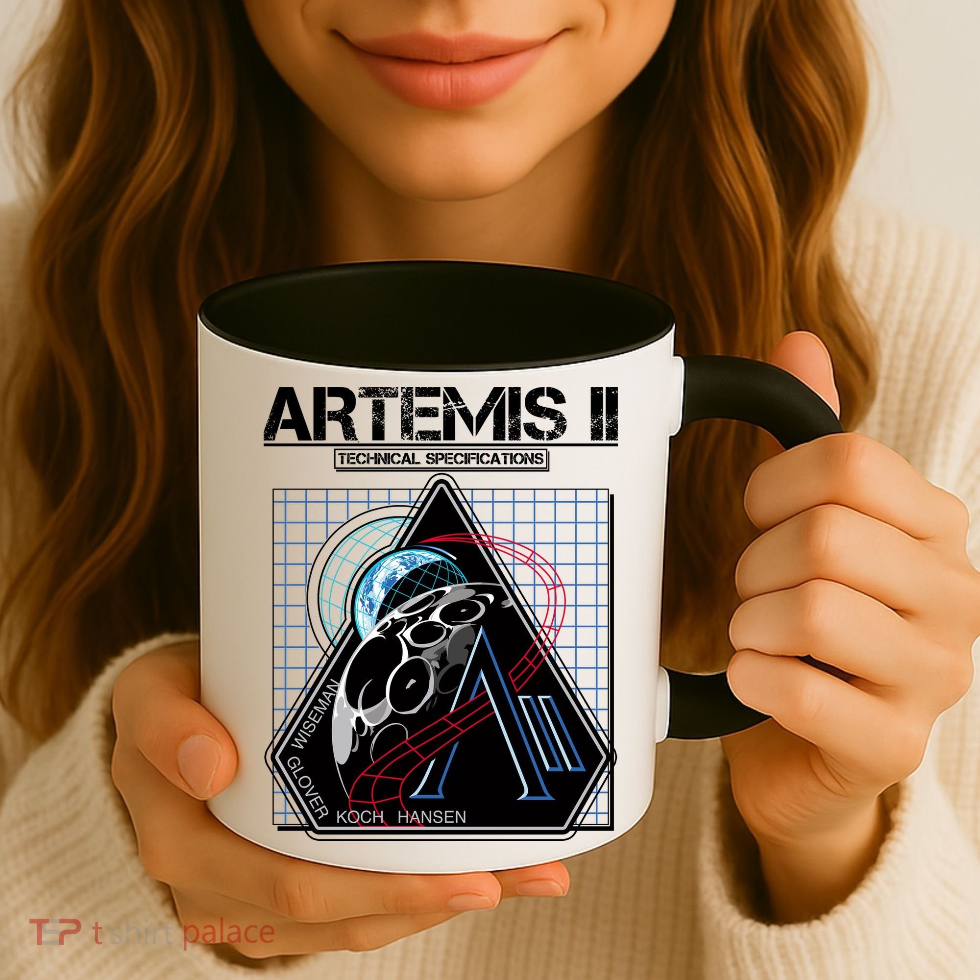 Artemis II Technical Specifications Coffee Mug